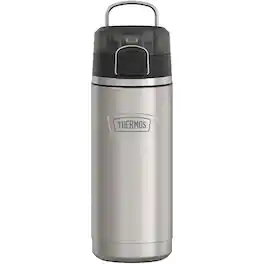 Thermos - 18 oz. Icon Kid's Stainless Steel Spout Water Bottle - Matte - Matte Stainless Steel