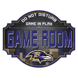 Fan Creations - Baltimore Ravens 12'' Game Room Tavern Sign - Multicolor