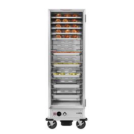Koolmore - 33 in. Commercial Non-Insulated Heated Holding Cabinet with Wire Racks and Glass Door (KM-CH36-WNGL) - Silver