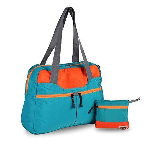 Front. Fabibe - Foldable Bags For Travel Duffel Bag Packable Tote Carry On Luggage Weekender Overnight Women (turquoise) - Turquoise.