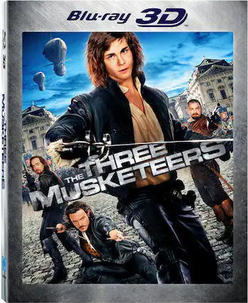 Front. The Three Musketeers - BLU-RAY 3-D.