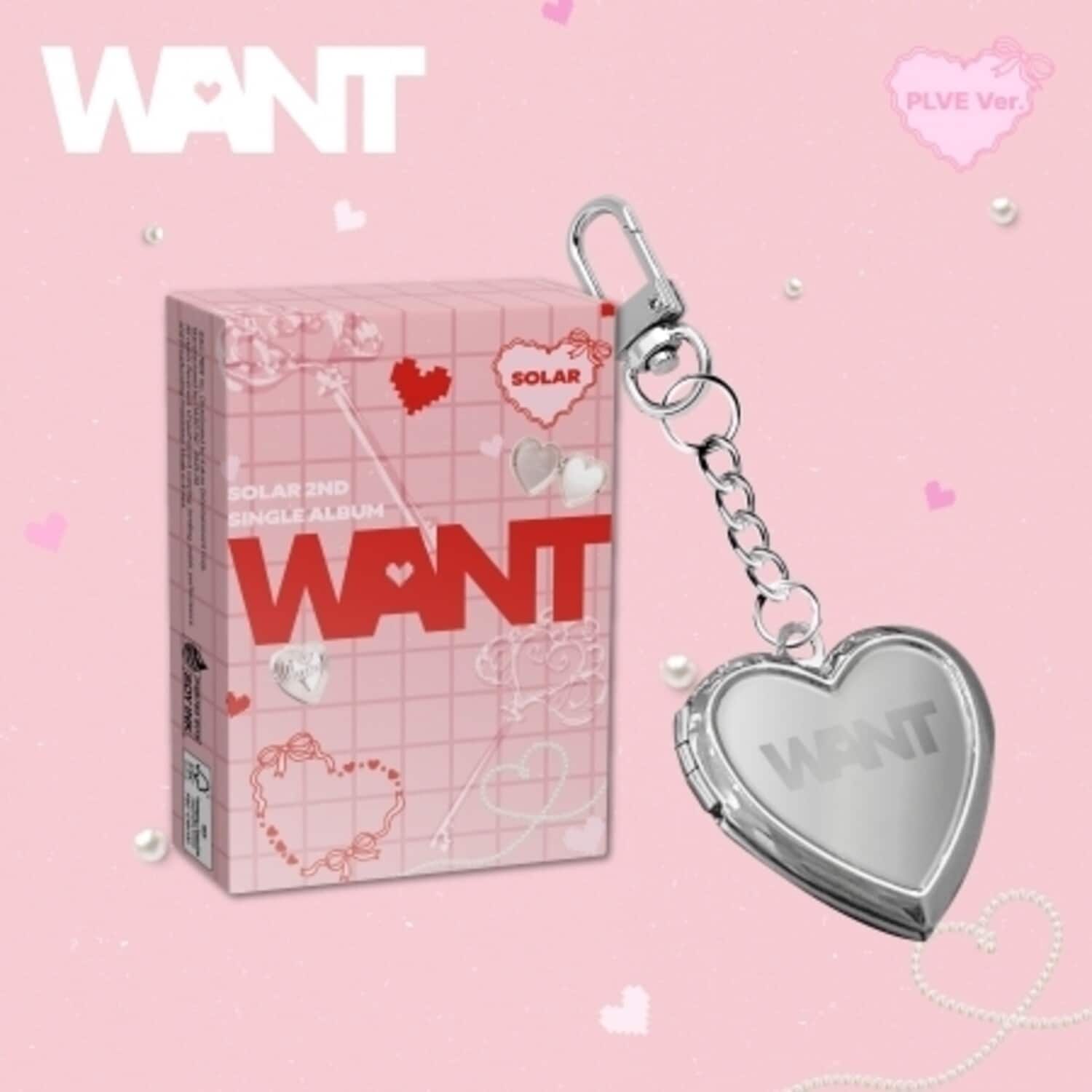 Solar - Want - PLVE Version - incl. Pendant Keyring, Accordion Photobook, Frame Photo, Image Card, - DISCLESS DIGITAL [Digital Download]