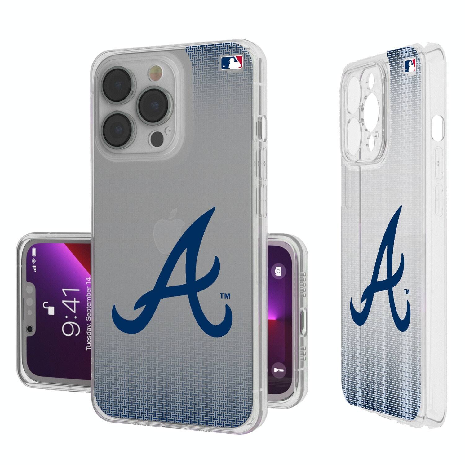 Keyscaper - MLB - Atlanta Braves Linen Logo iPhone Clear Case - 14 Pro - Multicolor price history on PriceWatchPro