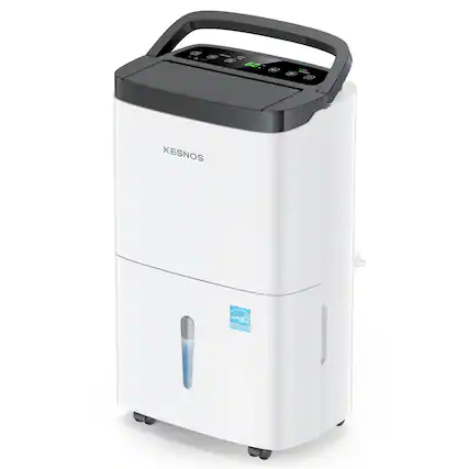 Front. Kesnos - 80-Pint ENERGY STAR Certified Dehumidifier with 0.92-Gallon Tank, 2-Speed (For Rooms 5000 Square Feet).