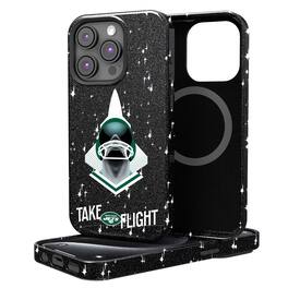 Keyscaper - NFL - New York Jets - 2024 Illustrated Limited Edition Bling iPhone Case - 14 - Black