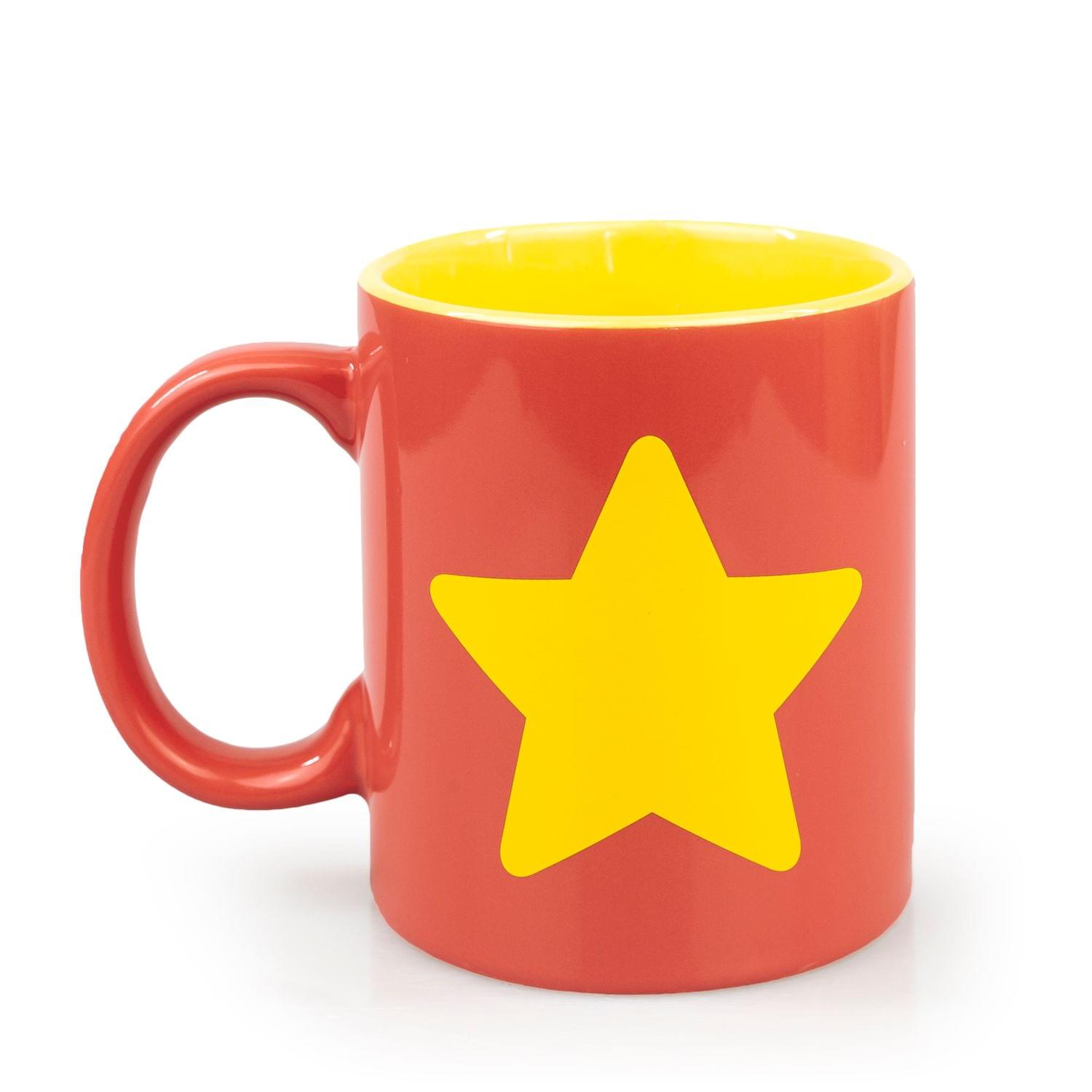 Front. Surreal Entertainment - Steven Universe Star Ceramic Special Edition Collectors Mug - Red.