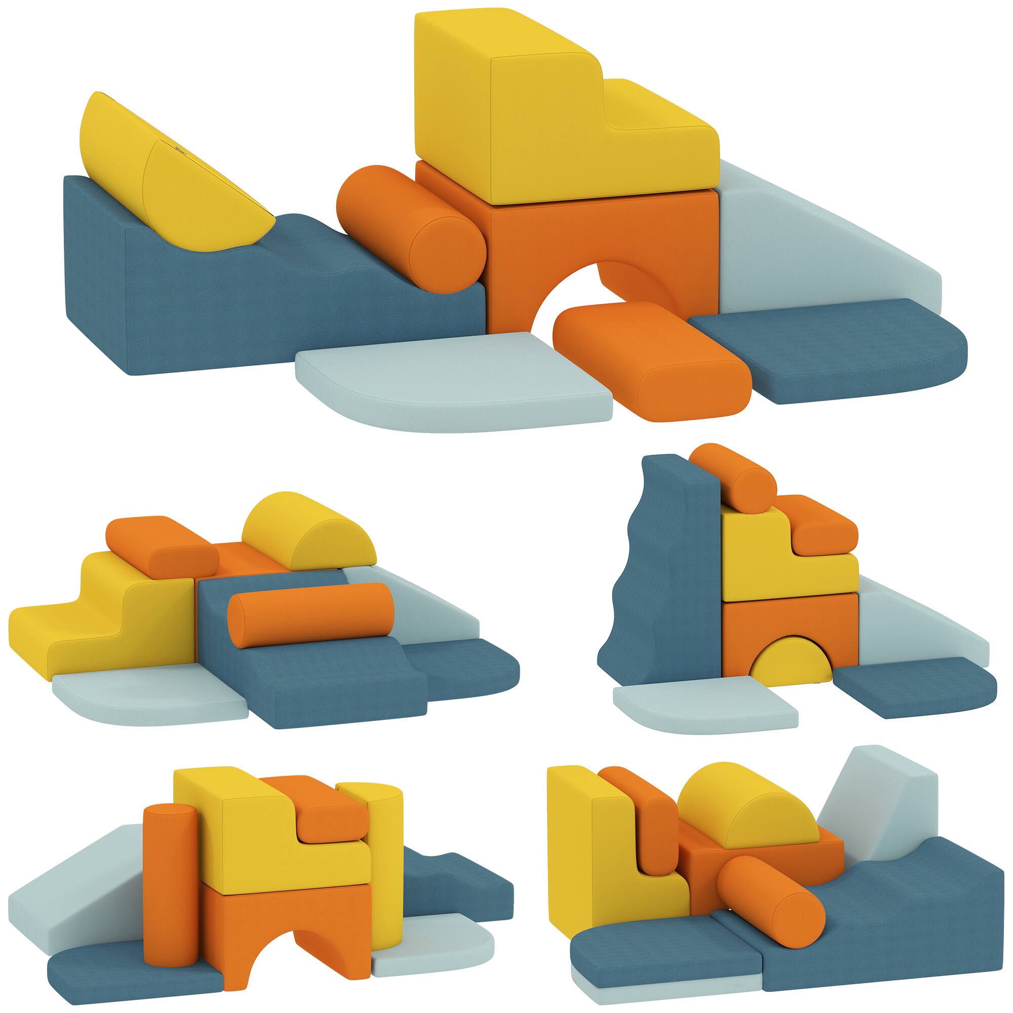 Qaba - Soft Play Set - Multicolored price history on PriceWatchPro
