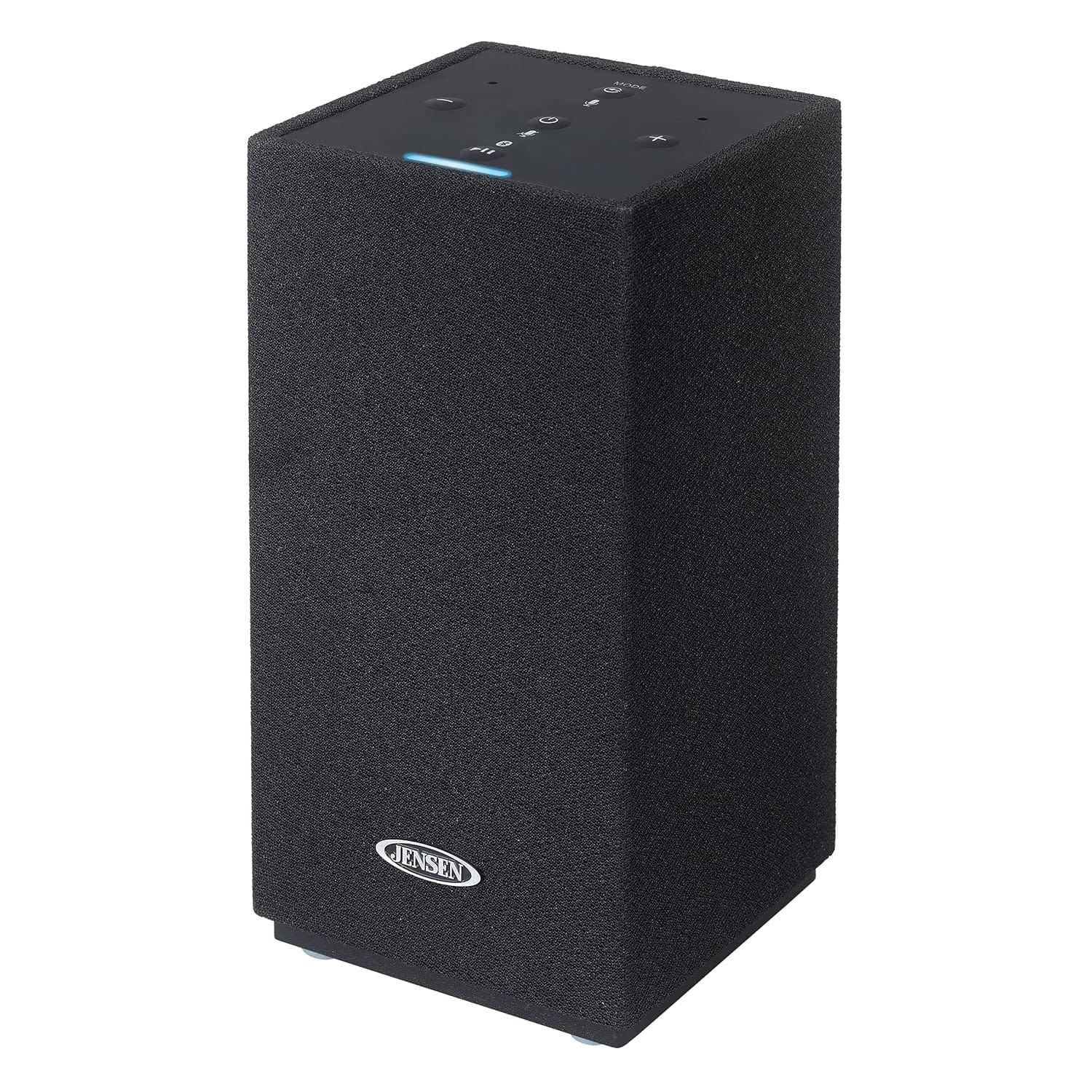 Jensen - JSB-550 Amazon Alexa-Enabled Bluetooth/Wi-Fi Wireless Stereo Smart Speaker - Black