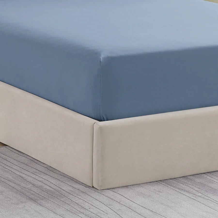 Sweet Home Collection Solid Flannel Fitted Sheet, Bottom Sheets with ...