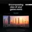 Encompassing Ultra WQHD view of your game world. Ultra WQHD 3440 x 1440. WQHD 2560 x 1440. SAMSUNG.