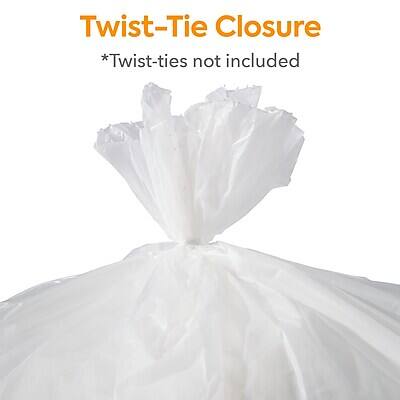 Twist-Tie Closure  
*Twist-ties not included