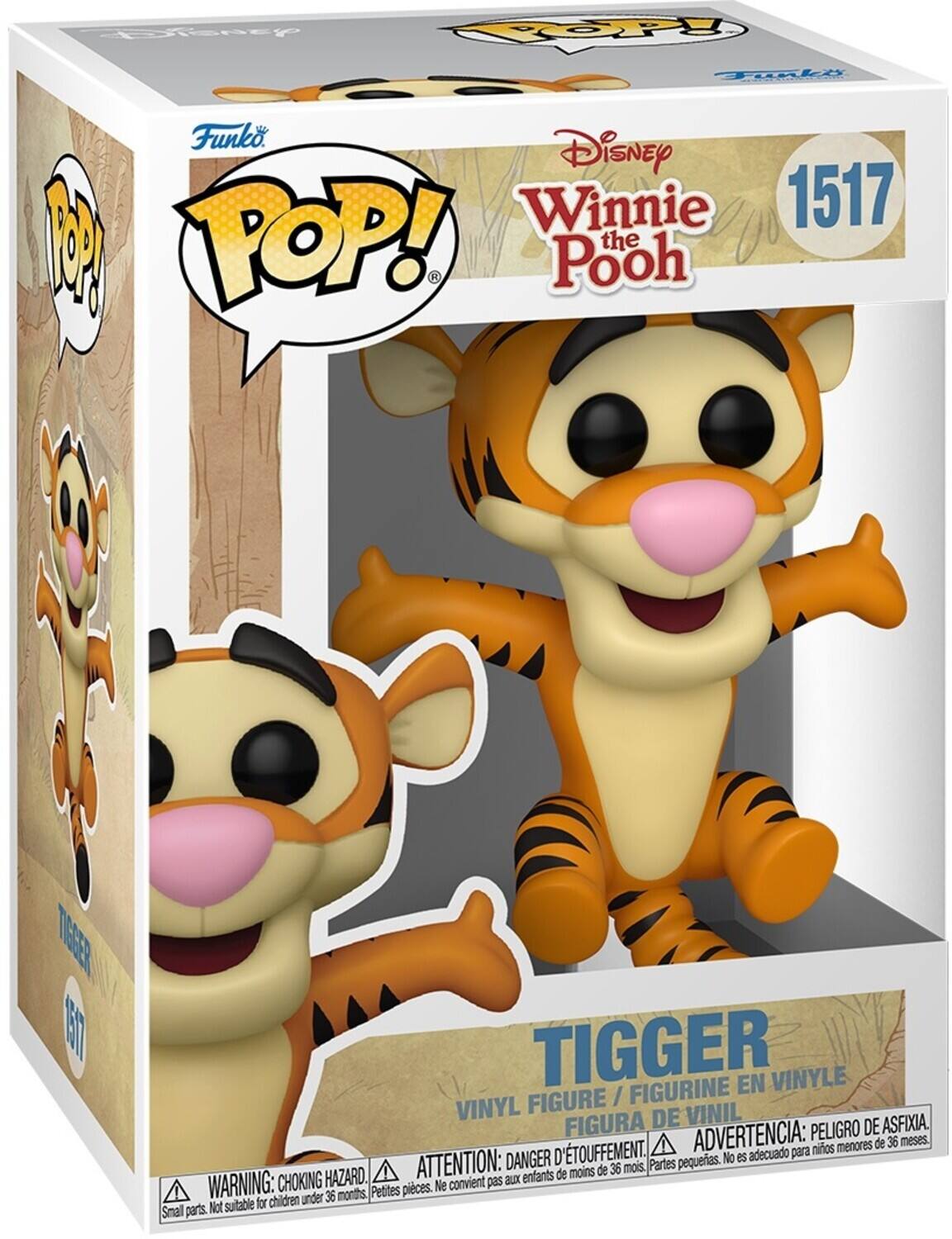 Disney Winnie 1517 M POP! the K Pooh TAHEE en TIGGER EN VINYLE FIGURE / FIGURINE VINYL DE VINIL FIGURA PELIGRO DE ASFIXIA. D'TOUFFEMENT. ADVERTENCIA: para nios menores de 36 meses. DANGER pequeas. No es adecuado HAZARD. ATTENTION: aux enfants de moins de 36 mois Partes WARNING: CHOKING Petites pieces. Ne convient pas for children under 36 months Smal parts. Not sutable