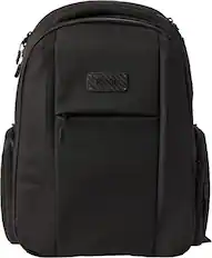 Front. The Ridge Wallet - Commuter Backpack - Black.