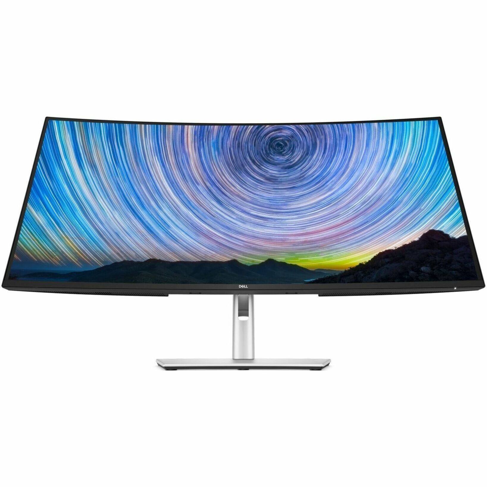 Alt View 16. Dell - Pro Plus 34.1" IPS LED 100Hz Monitor (USB, HDMI) - Black, Silver, Dual Color.