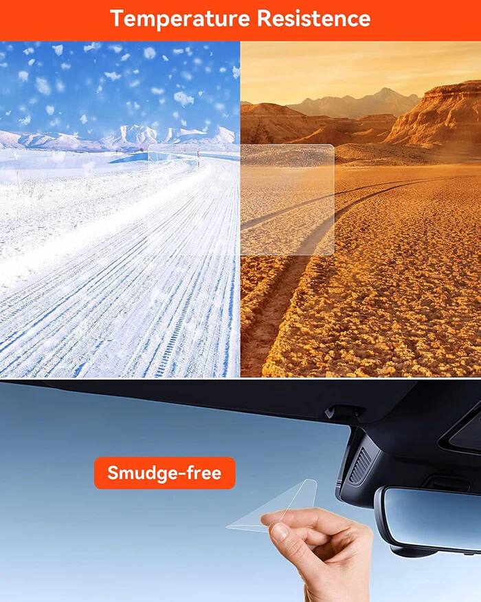 Temperature Resistance  
Smudge-free