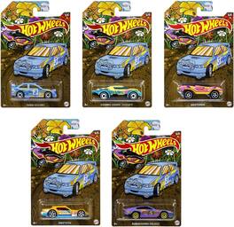 Mattel - Hot Wheels 1:64 Seasonal 24-Piece Spring J Assortment - COLLECTIBLES - Multicolor