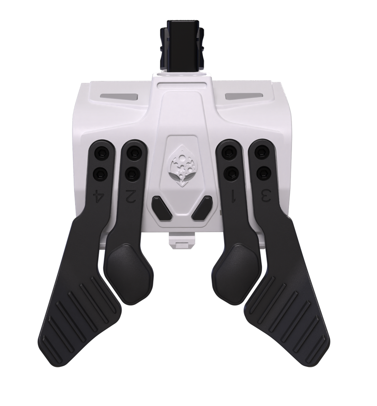 Collective Minds - Strike Pack Horizon 4 Back Paddle adapter for standard Series X | S and Xbox One Controllers - White - Front_Zoom