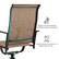 Slightly Curved Backrest for Better Sitting Experience
Reinforced Structure for a Longer Service Life