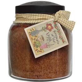 BreeBe - Aunt Kook's Apple Cider Papa Jar Candle 34oz - Brown, Black