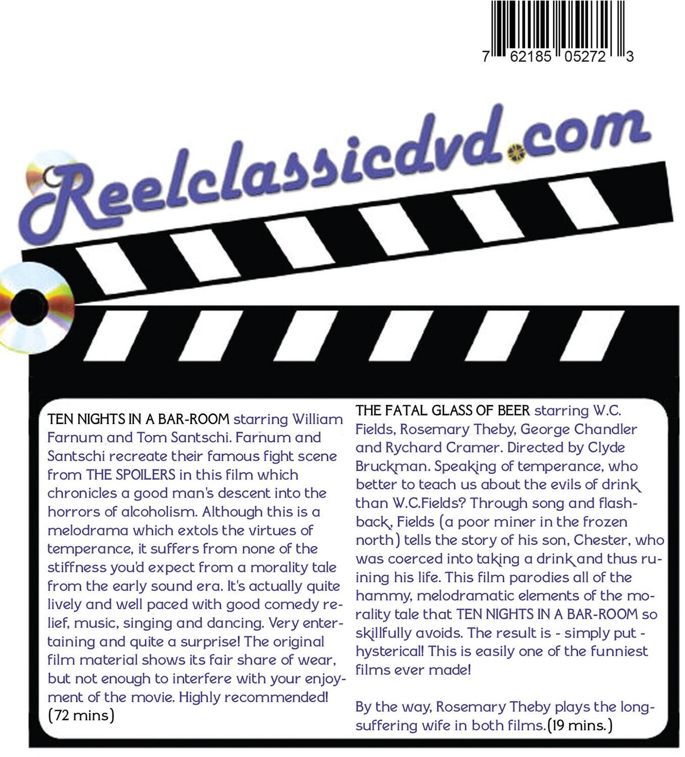 Alt View 1. Ten Nights in a Bar-Room / The Fatal Glass of Beer   - DVD.