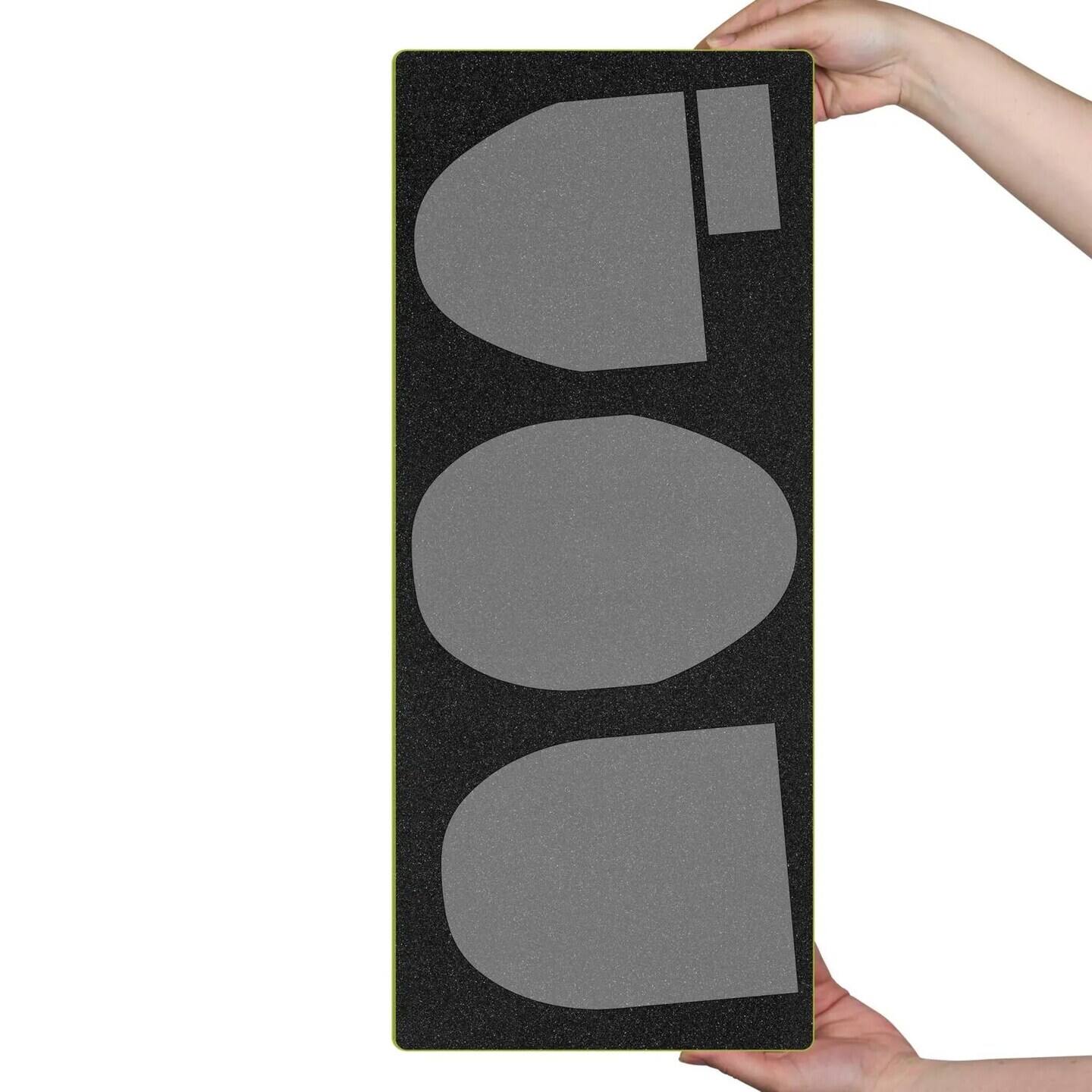 Left. AccuQuilt - GO! Mini Oven Mitt Die - Multicolor.