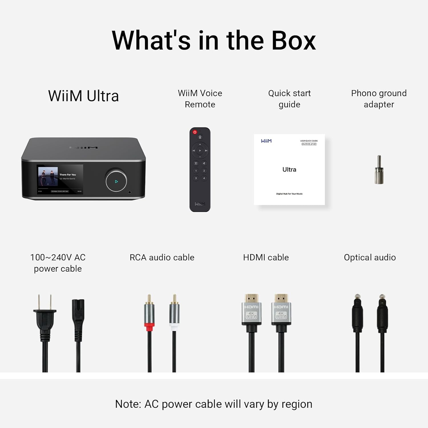 WiiM Ultra Music Streamer & Digital Preamp, 3.5