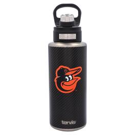 Tervis - Baltimore Orioles 32oz. Carbon Fiber Wide Mouth Bottle - Multicolor