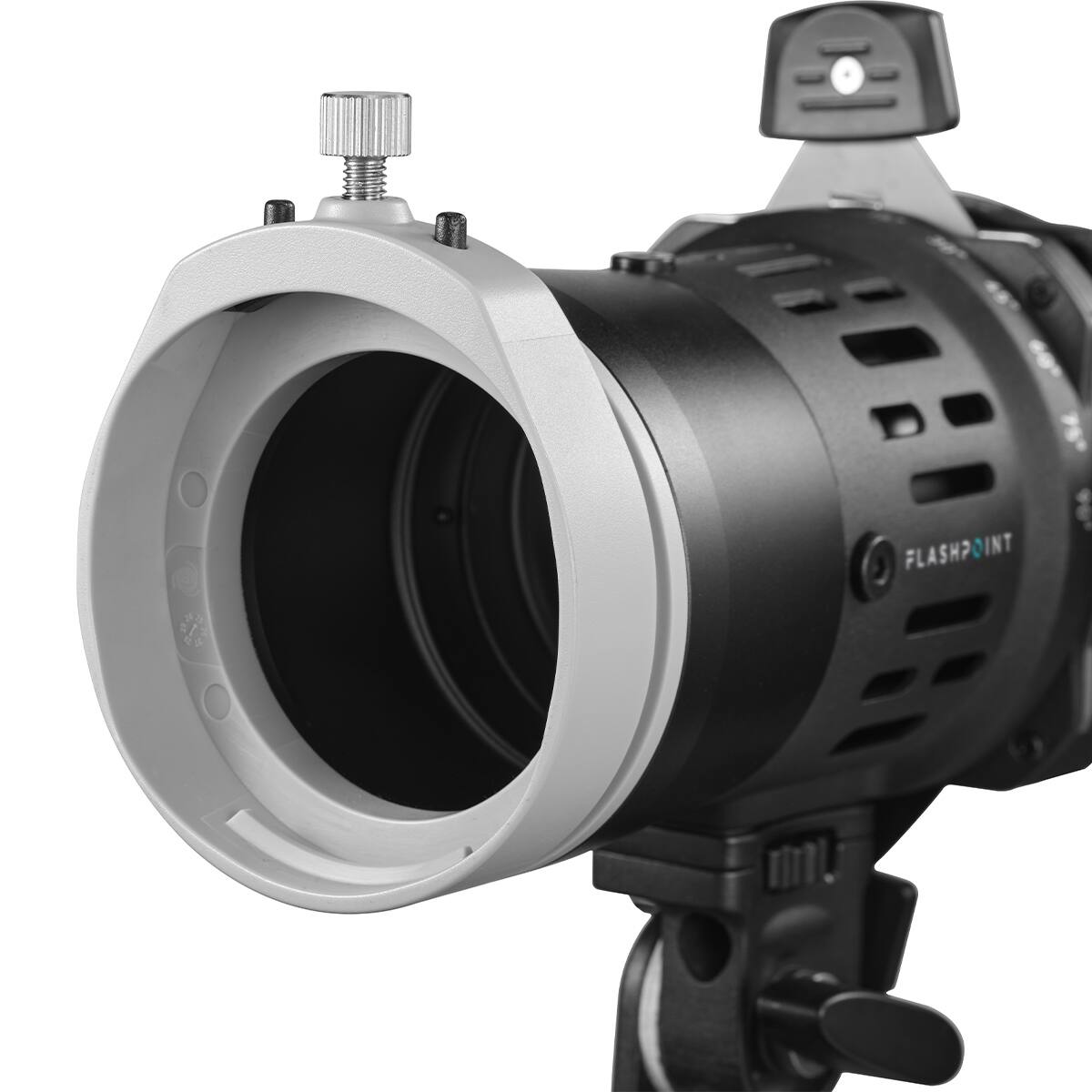 Alt View 1. Flashpoint - Flashpoint Flash Projector Round with 50° Lens for Round Head Flash.