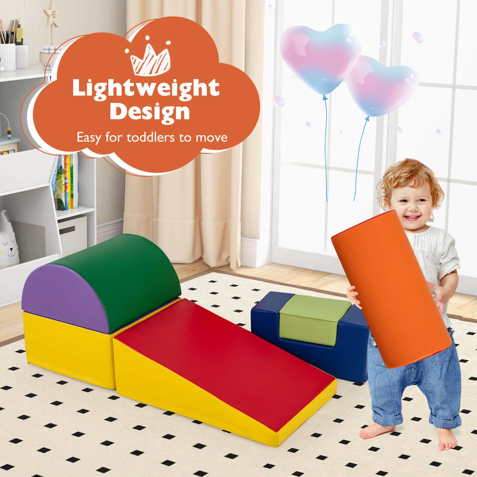 Lightweight Design  
Easy for toddlers to move