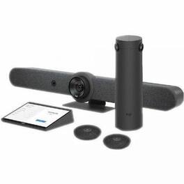Logitech - Rally Bar + Sight Room Kit - TAA - For Video Conferencing - TAA Compliant - Graphite