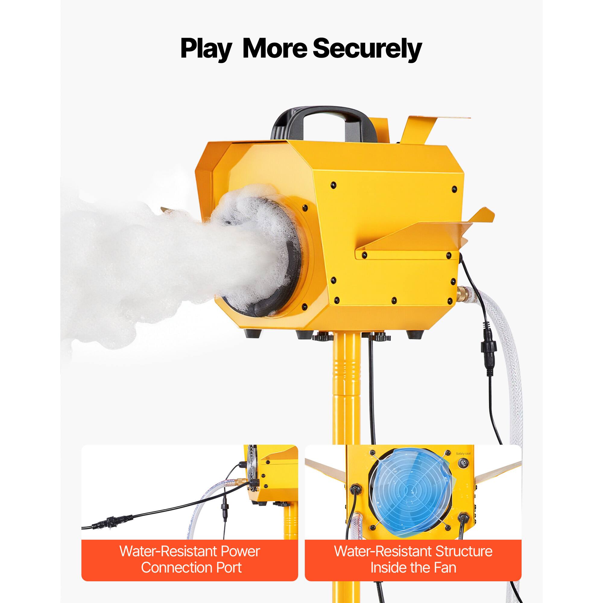 Play More Securely

Water-Resistant Power Connection Port

Water-Resistant Structure Inside the Fan