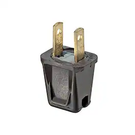 Leviton - Easy 2-Wire Plug 2-Pack - Brown