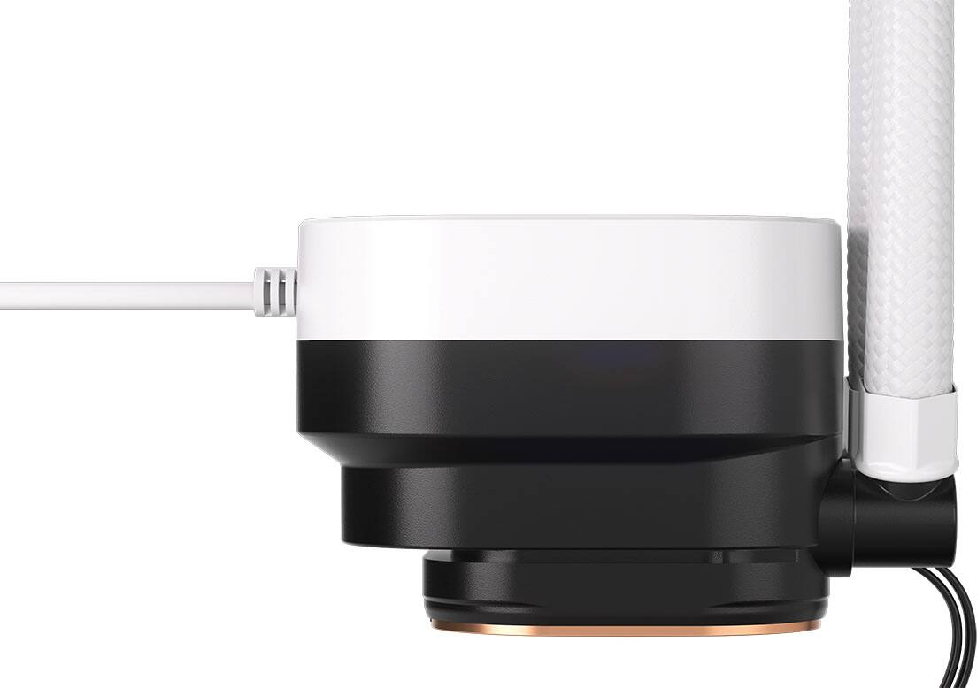 Alt View 15. CORSAIR - NAUTILUS 360 LCD - White.