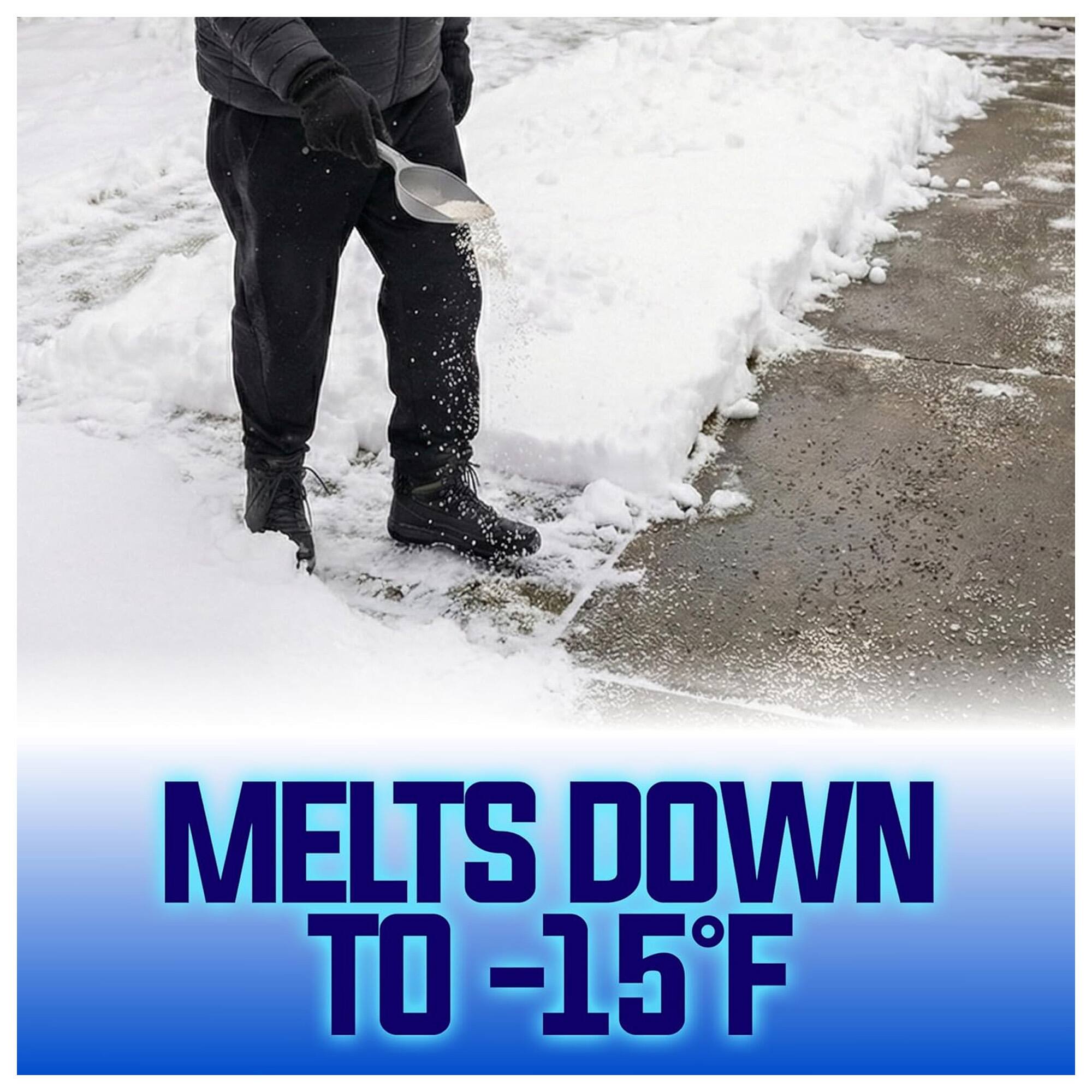 MELTS DOWN TO -15°F