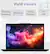Vivid visuals
14" WUXGA Touchscreen
Anti-Glare
400 nits Brightness
45% NTSC