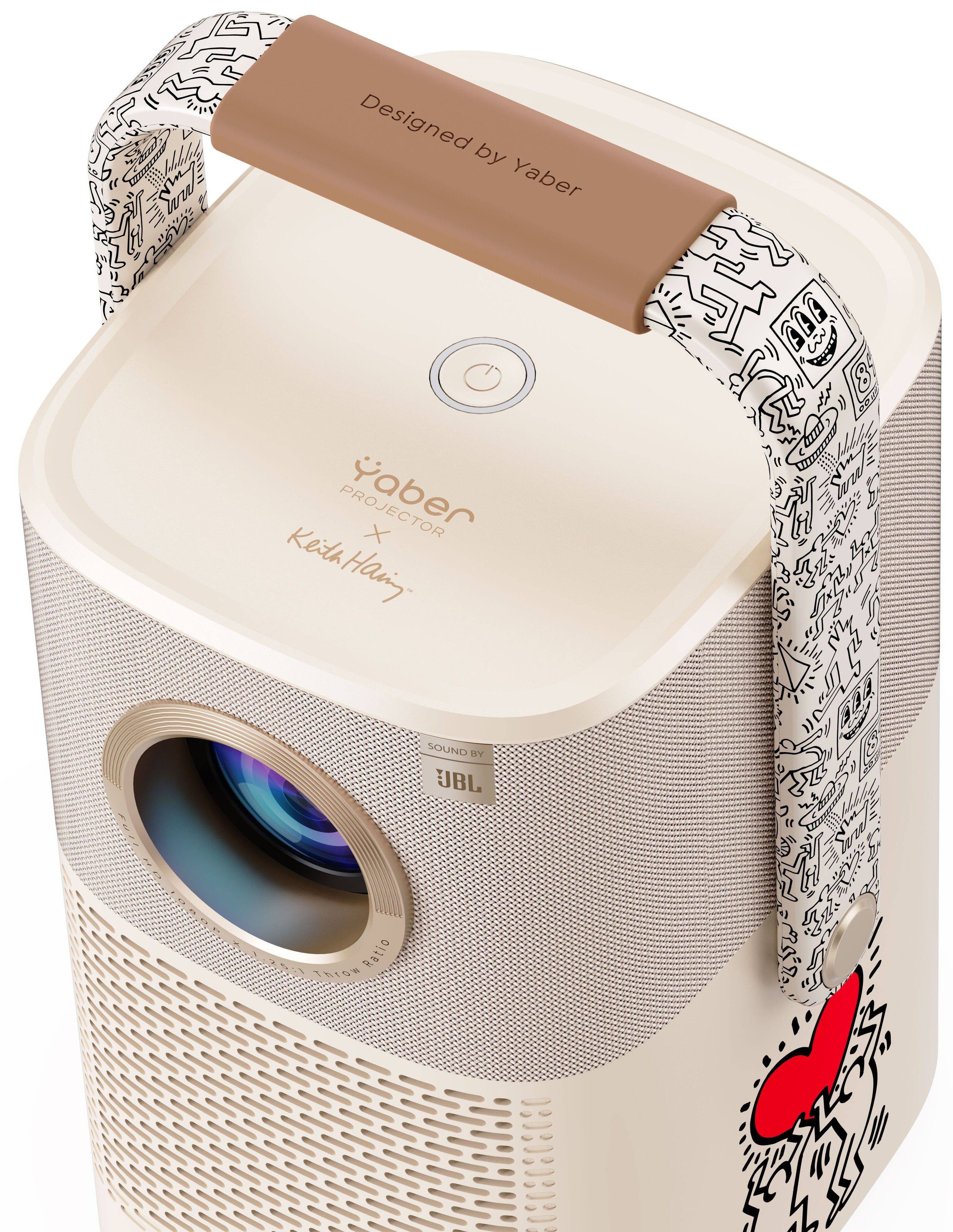 【中古品】　Yaber Projector T2 Yaber T2 Plus Portable Projector, 240 ISO,1080P, JBL Dolby