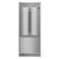 Front. Forno Appliances - 30 in. Wide Gallipoli 17.5 Cu. Ft. Freestanding French Door Refrigerator with Decorative Trim Grill - Stainless Steel.