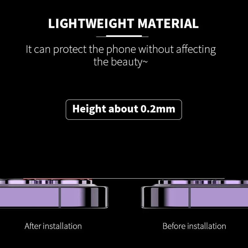 LIGHTWEIGHT MATERIAL

It can protect the phone without affecting the beauty~

Height about 0.2mm

After installation

Before installation