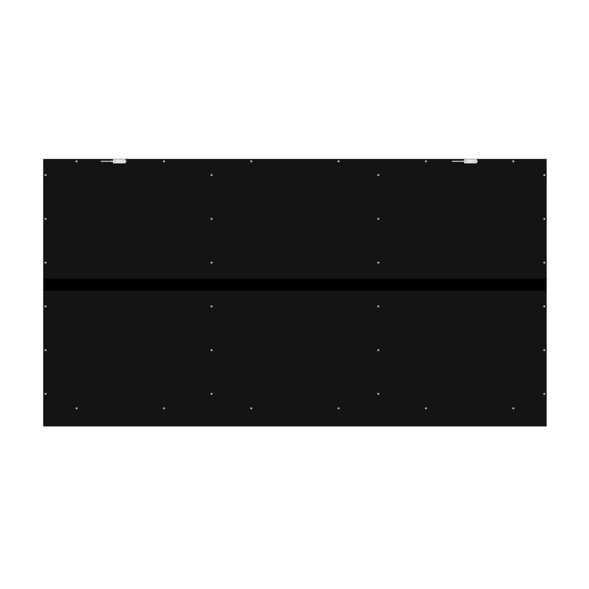 Back. Famapy - Famapy Textured 9 Drawers Dresser: Geometric Design & Anti - Tip Safety - Black.