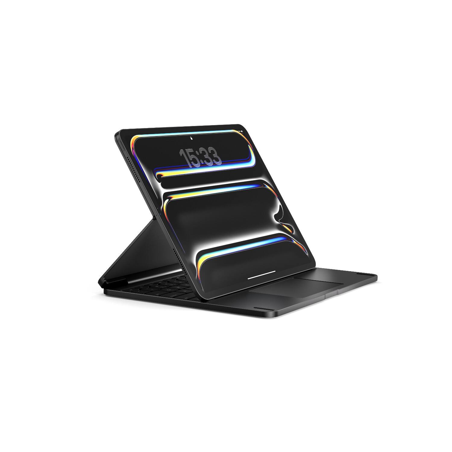 Left. Brydge - Brydge Max 13.0 Keyboard for 13 Inch iPad Pro (Graphite Black) - Black.