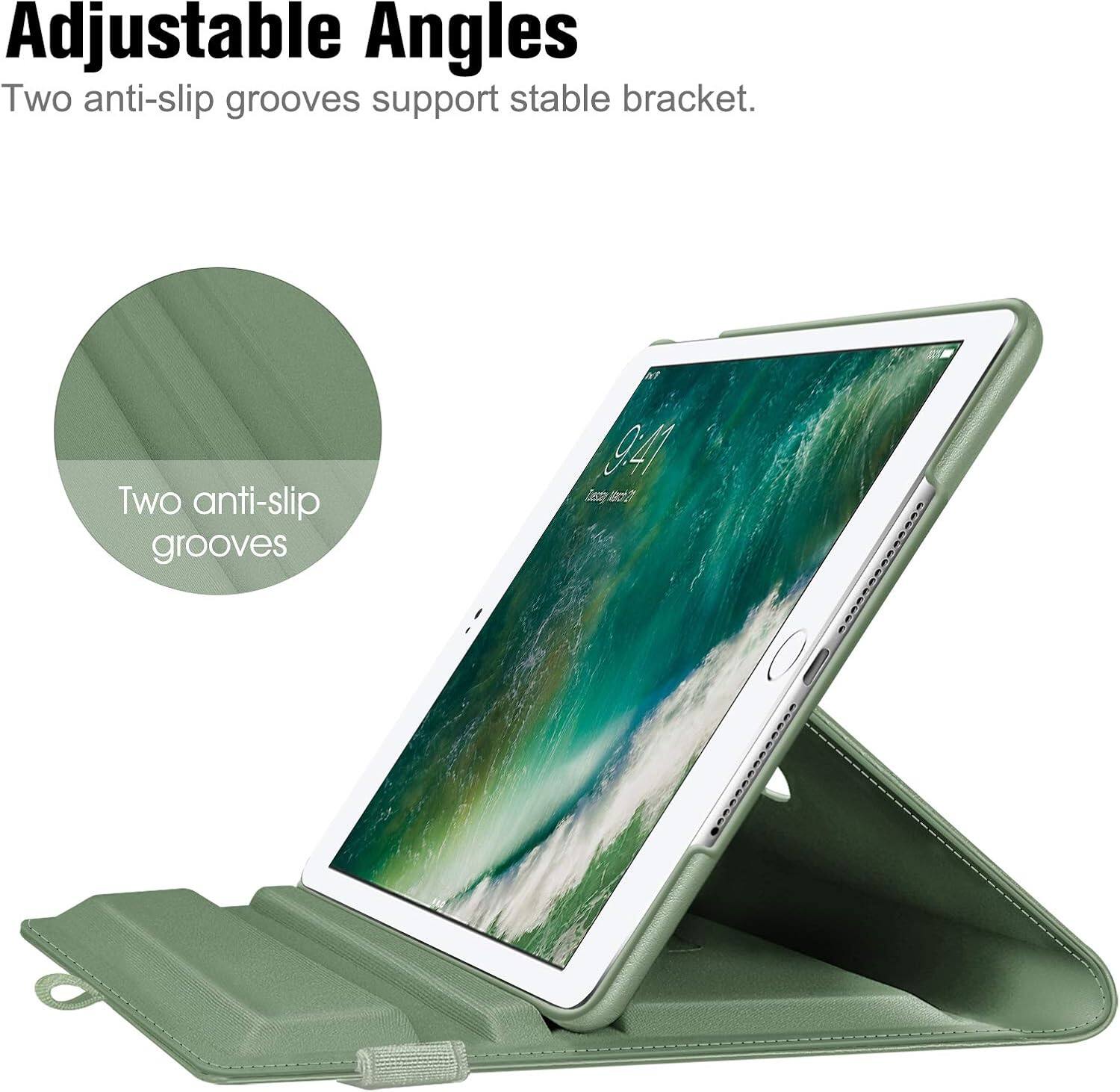Adjustable Angles  
Two anti-slip grooves support stable bracket.  
Two anti-slip grooves