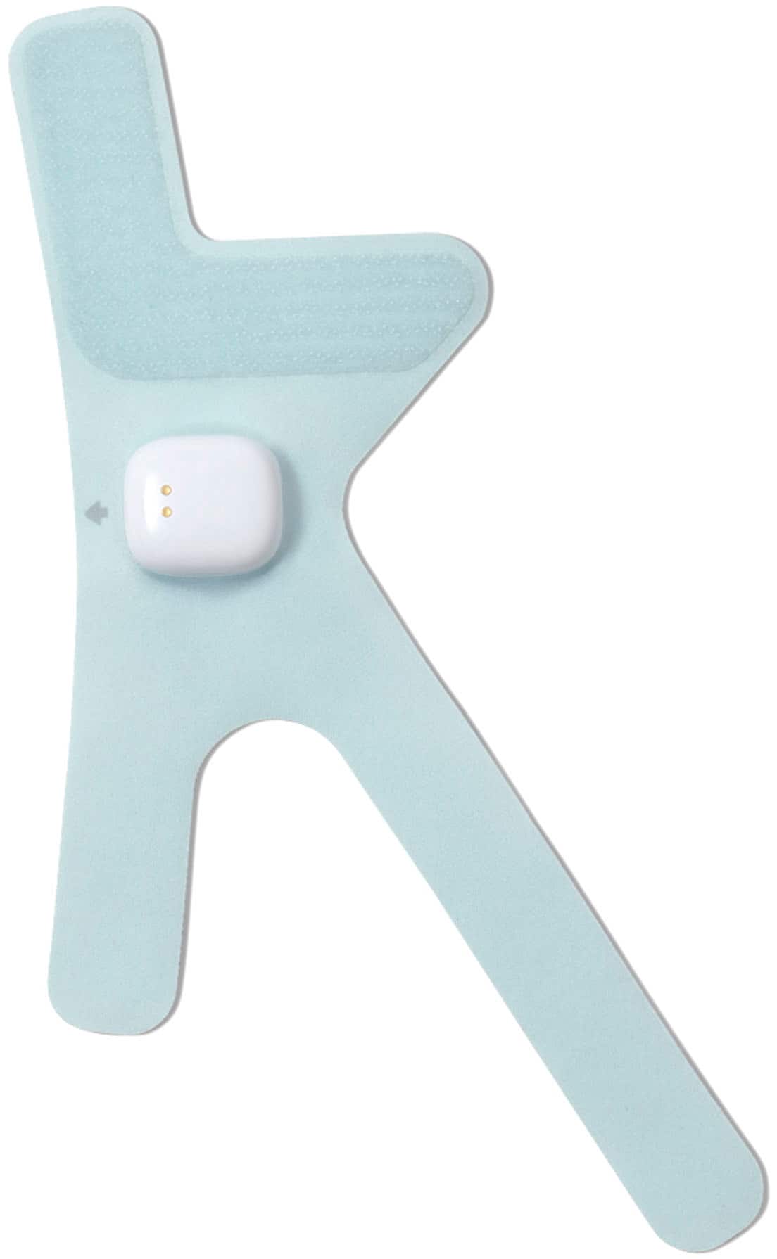 Left. eufy - S320 Smart Sock WiFi Baby Monitor with Receiver and Customizable Wellness Tracker - Blue.