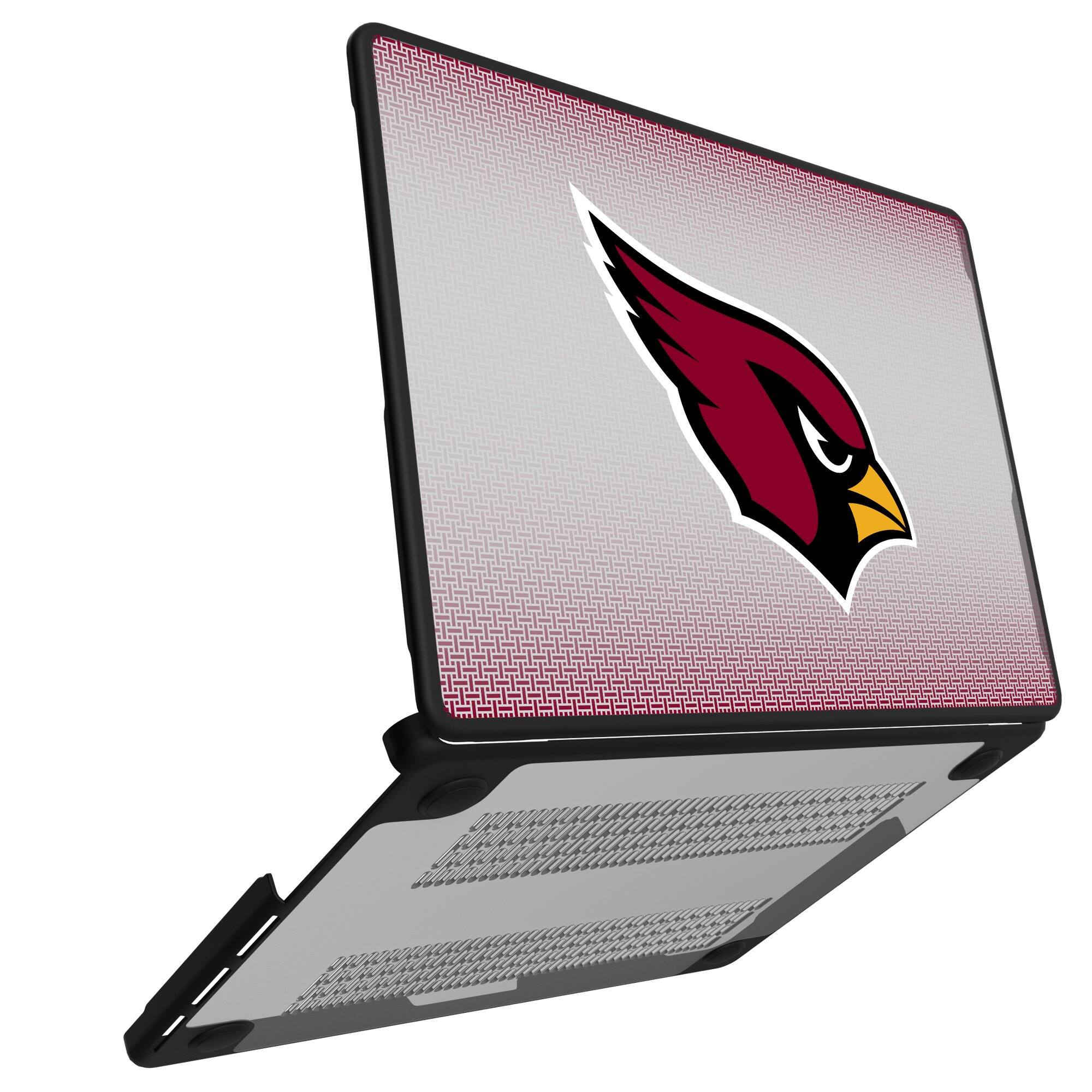 Alt View 1. Keyscaper - Arizona Cardinals Linen MacBook Case - Air 15 in - Multicolor.
