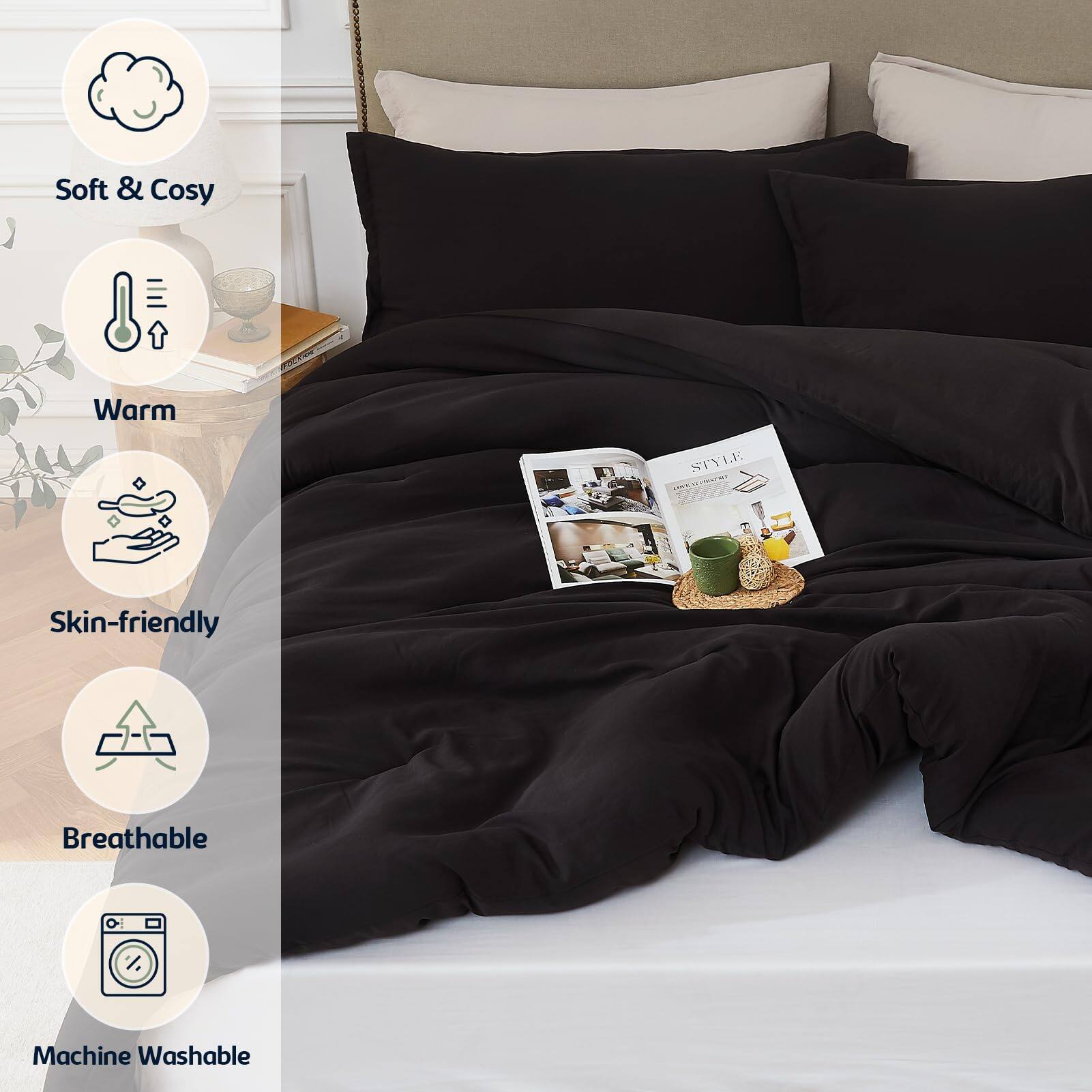 - Soft & Cosy
- Warm
- Skin-friendly
- Breathable
- Machine Washable