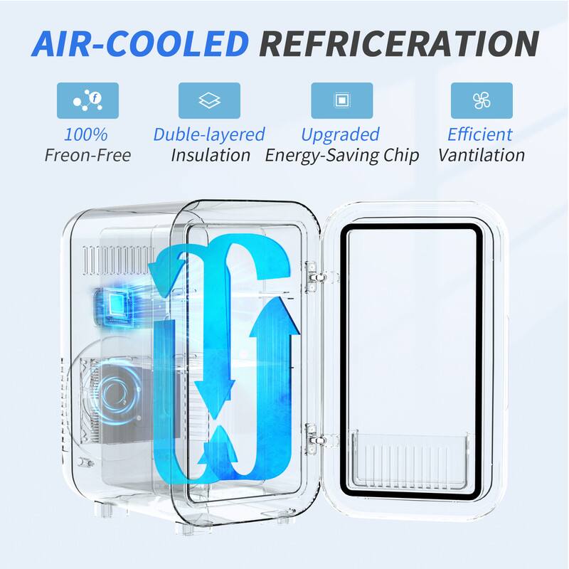 AIR-COOLED REFRIGERATION

- 100% Freon-Free
- Double-layered Insulation
- Upgraded Energy-Saving Chip
- Efficient Ventilation