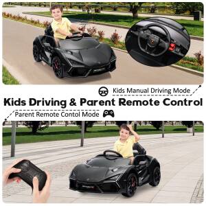 Kids Driving & Parent Remote Control  
Kids Manual Driving Mode  
Parent Remote Control Mode