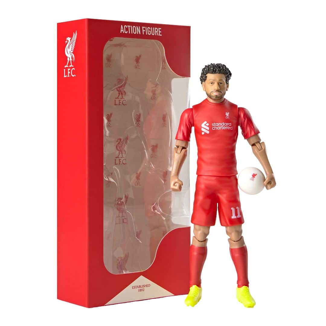 Banbo Toys - SOCKERS Liverpool F.C. Mohamed Salah 8" Collectible Soccer Action Figure