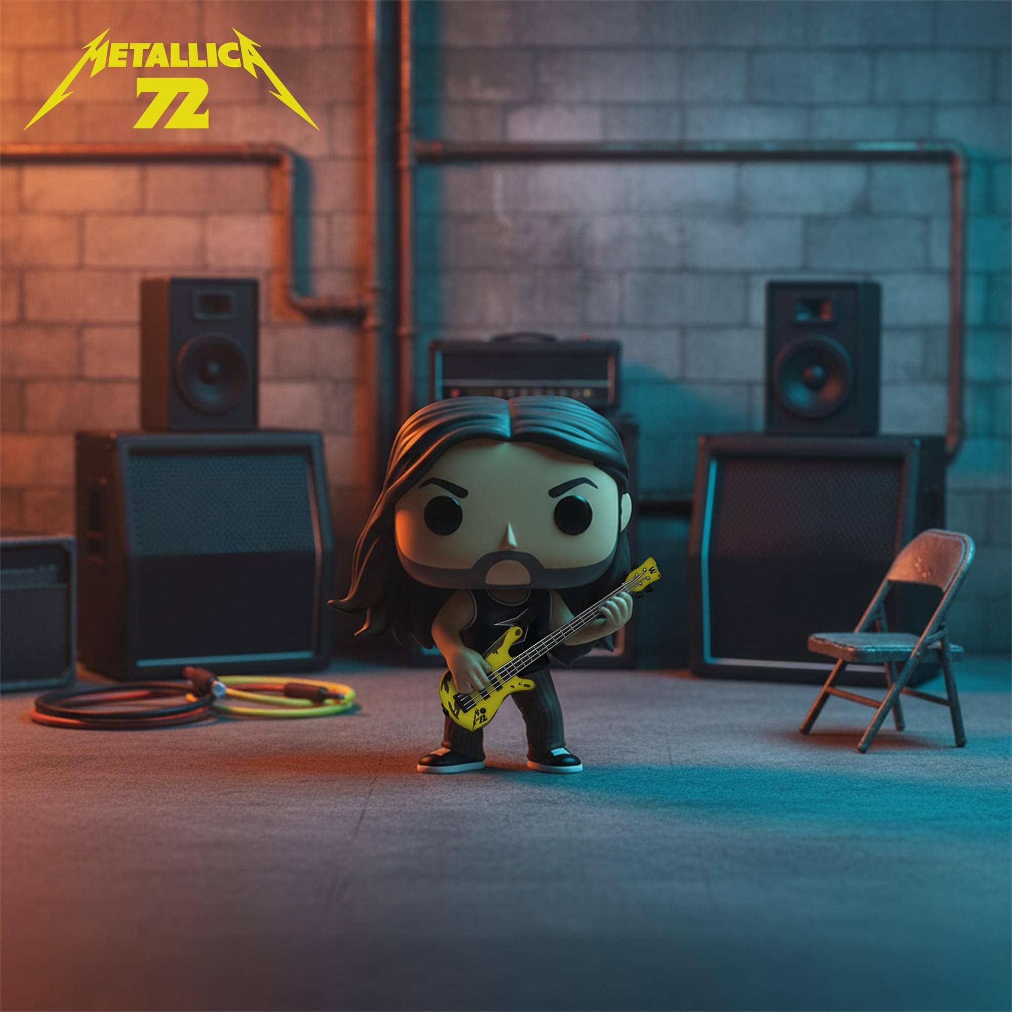 Alt View 2. Funko - Robert Trujilo (72 Seasons) - Black.