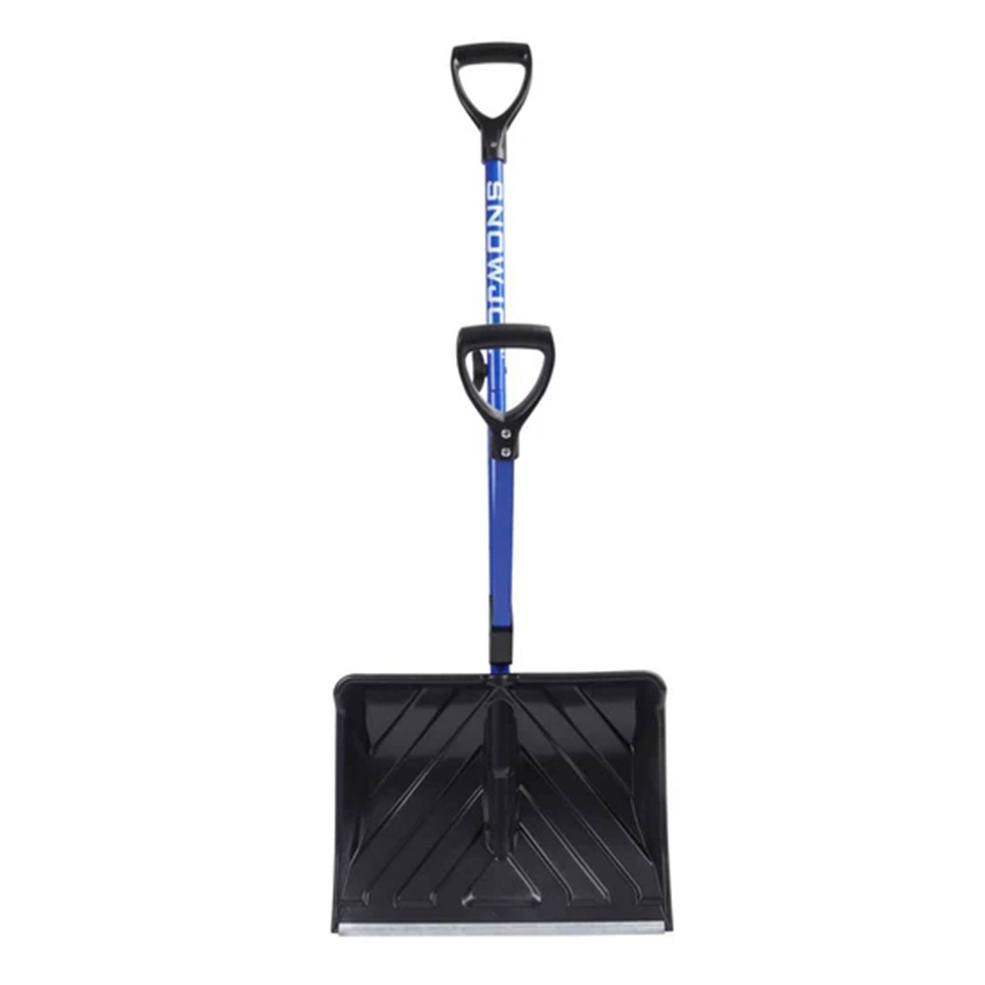 Snow Joe - 4 Pack Shovelution Snow Shovel with 20" Shovel Blade & Assist Handle - Blue