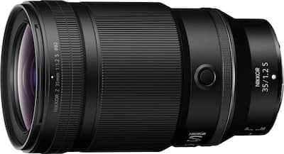 Nikon NIKKOR Z 35mm f/1.2 S W lens for Z Mount Mirrorless Cameras Nikon NIKKOR Z 35mm f/1.2 S W lens for Z Mount Mirrorless Cameras